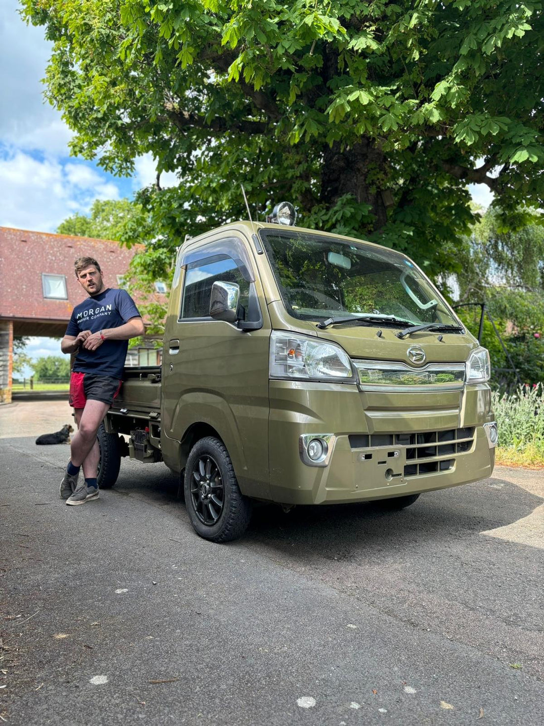 Meet Monty and his mini trucks