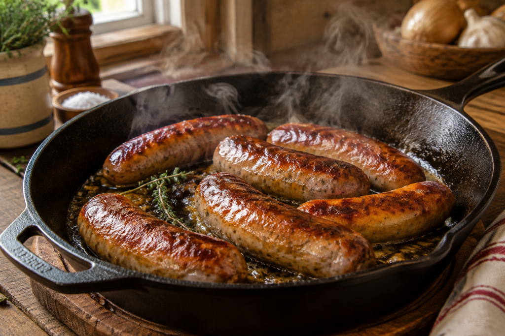 Sausage Box – Oxford Sandy & Black Pork